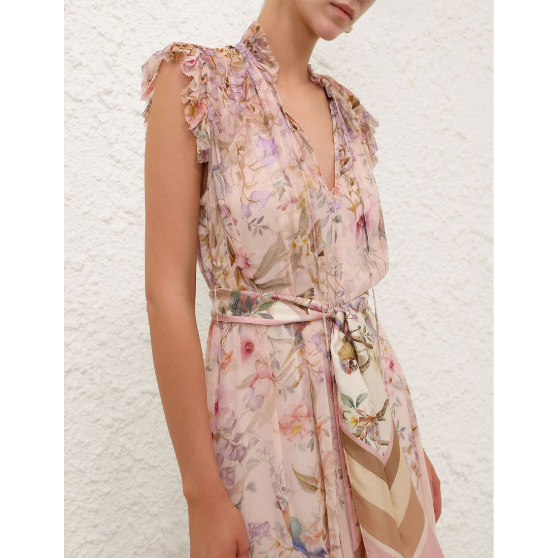 Robe Midi 'Rebellion Flutter' pour Femmes