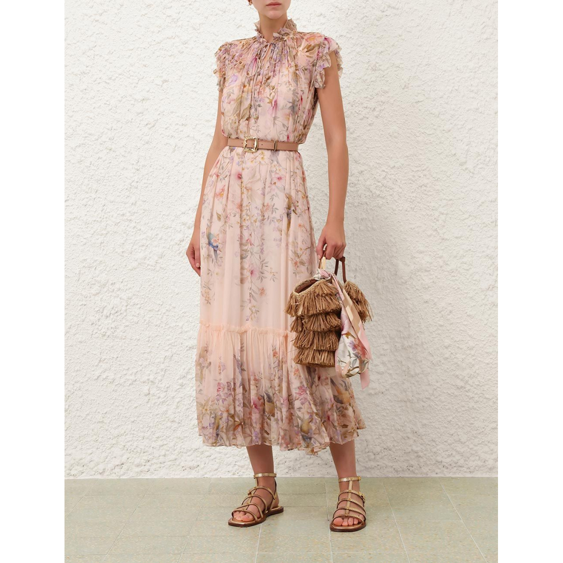 Robe Midi 'Rebellion Flutter' pour Femmes