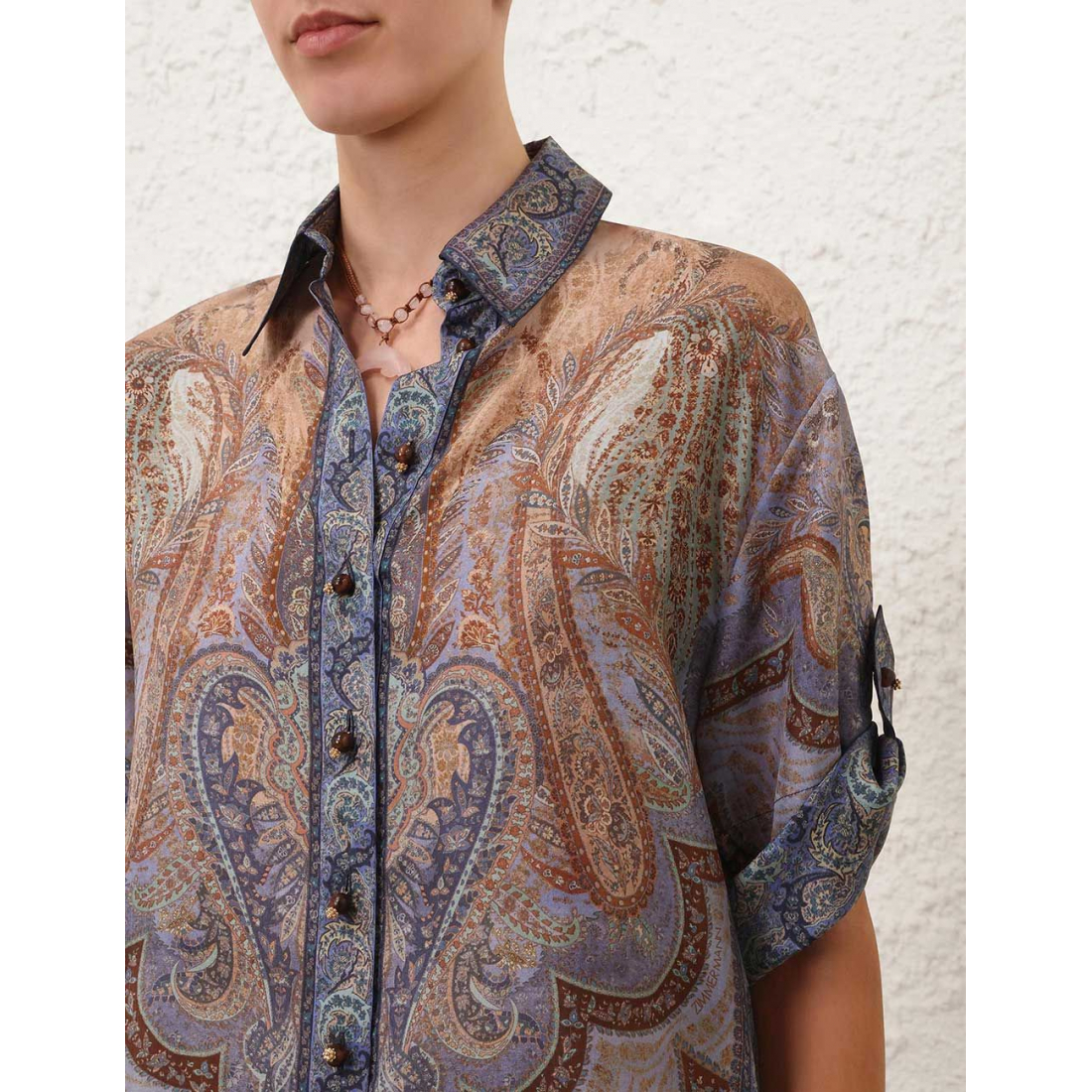 Chemise à manches courtes 'Wanderlust' pour Femmes