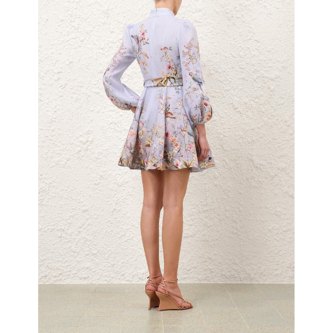 Robe mini 'Rebellion Button' pour Femmes