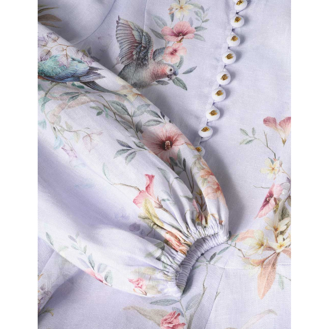 Robe mini 'Rebellion Button' pour Femmes