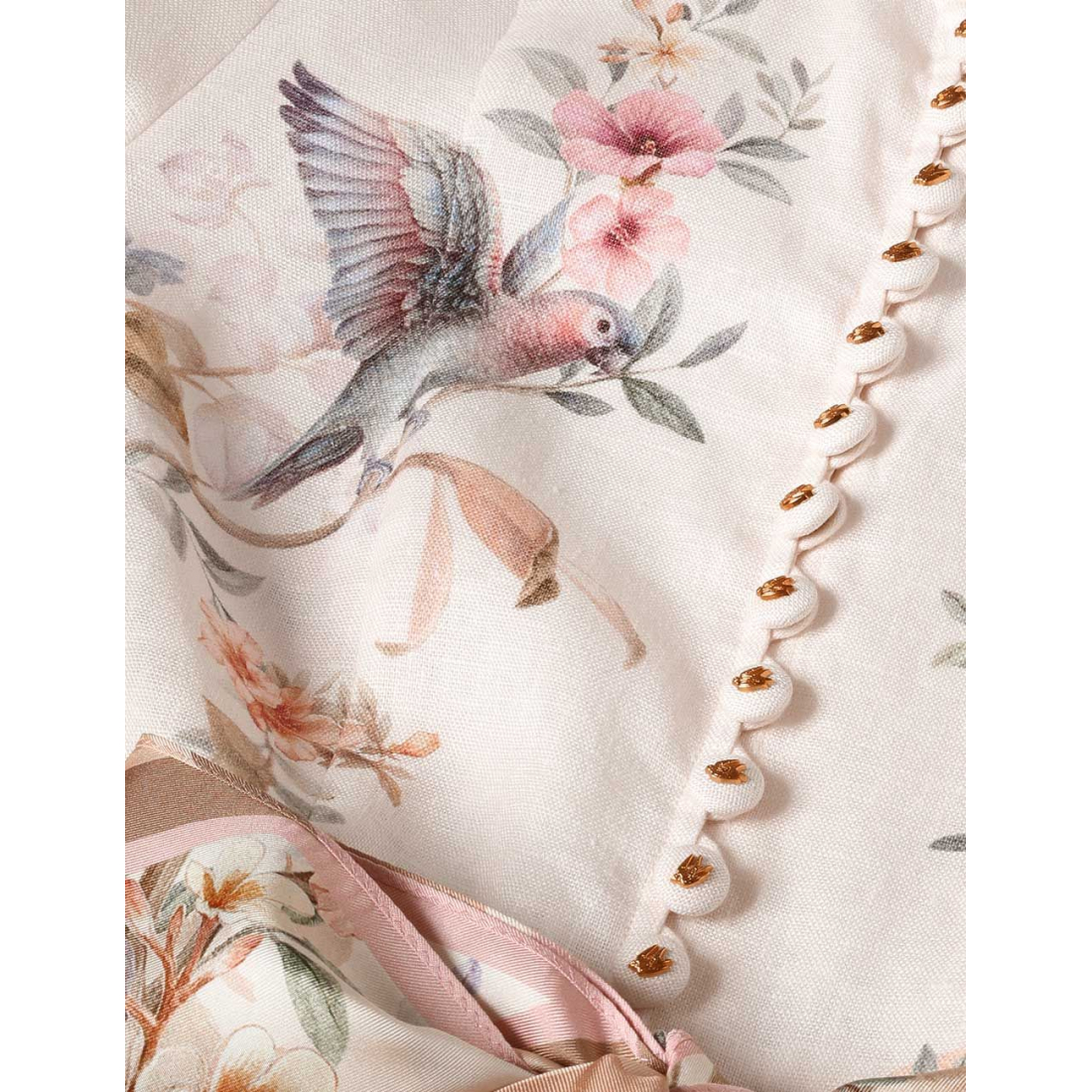 Robe Midi 'Rebellion Button' pour Femmes