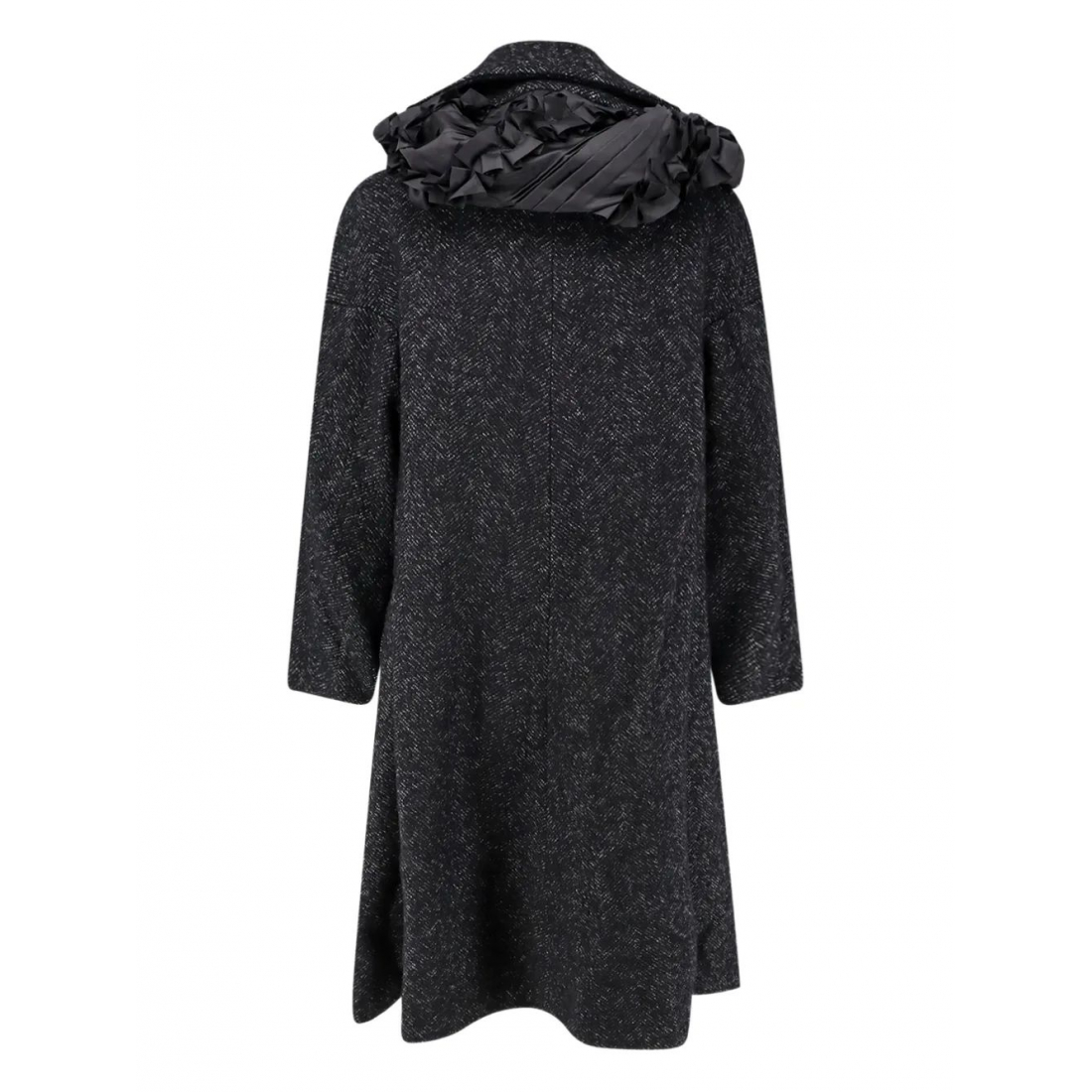 Manteau 'Ruffled-Collar' pour Femmes