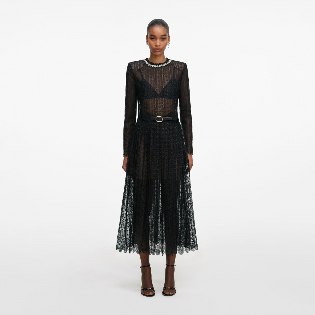 Women's 'Lace' Midi Skirt
