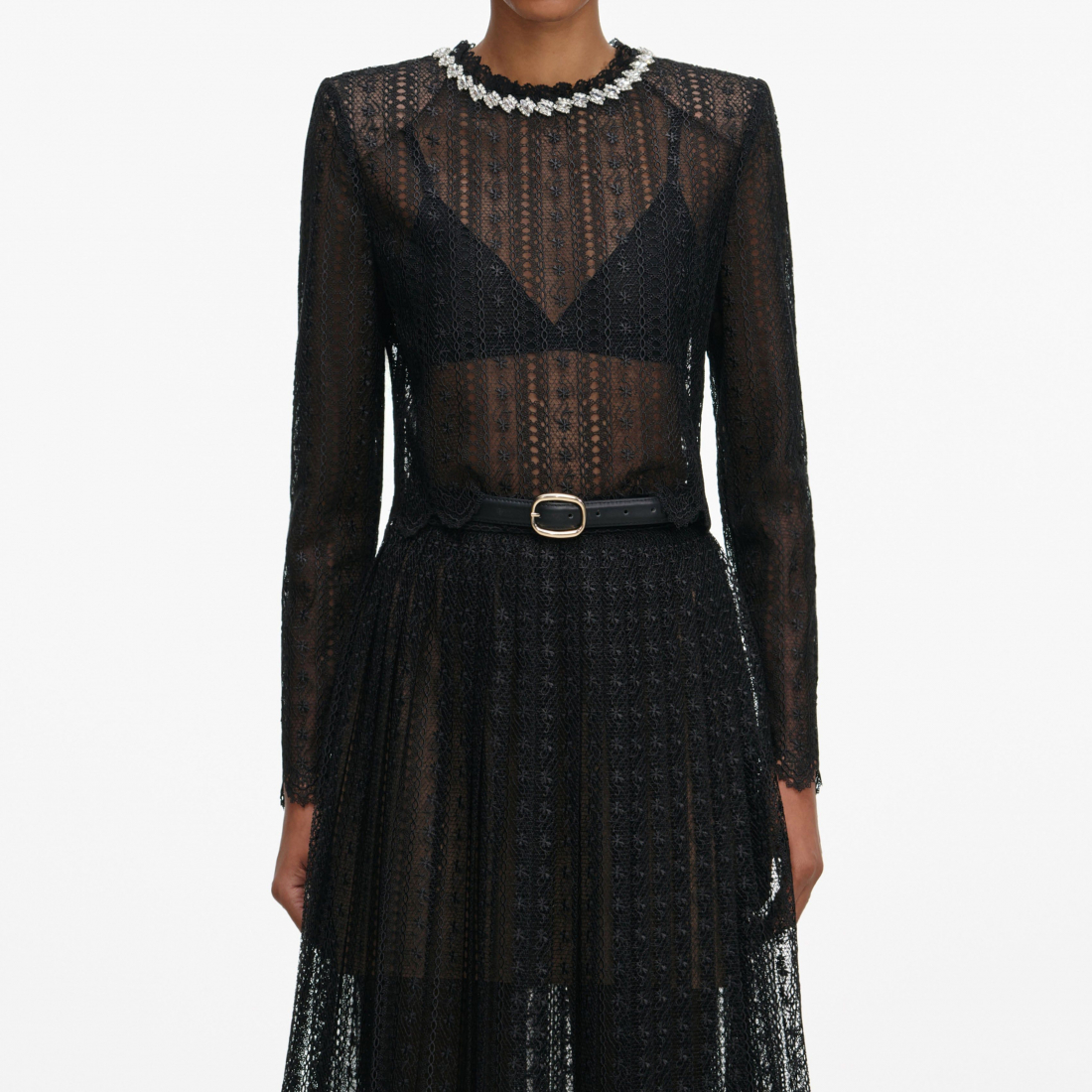 Women's 'Lace' Midi Skirt