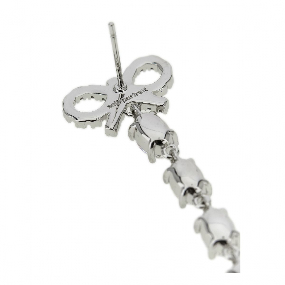 Boucles d'oreilles 'Bow Pearl Droplet' pour Femmes