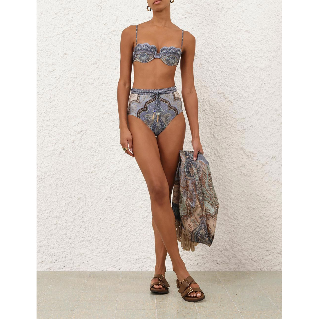 Haut de bikini 'Wanderlust Scallop Balconette' pour Femmes