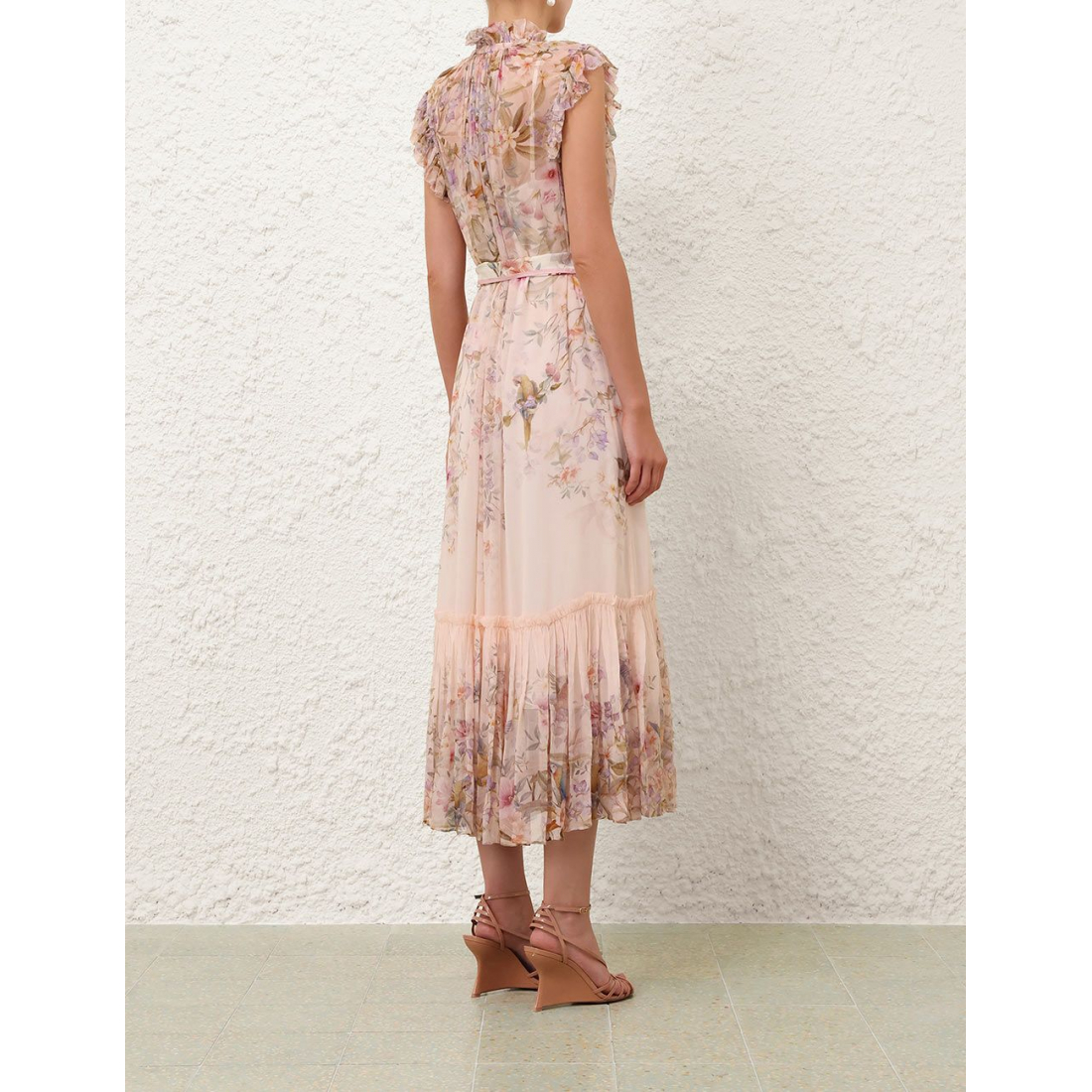 Robe Midi 'Rebellion Flutter' pour Femmes