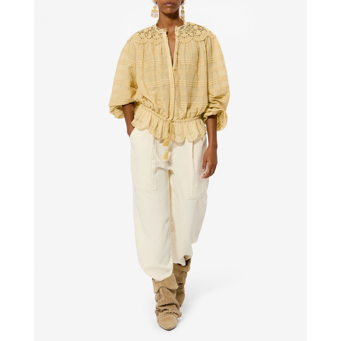 Top à manches longues 'Polly' pour Femmes