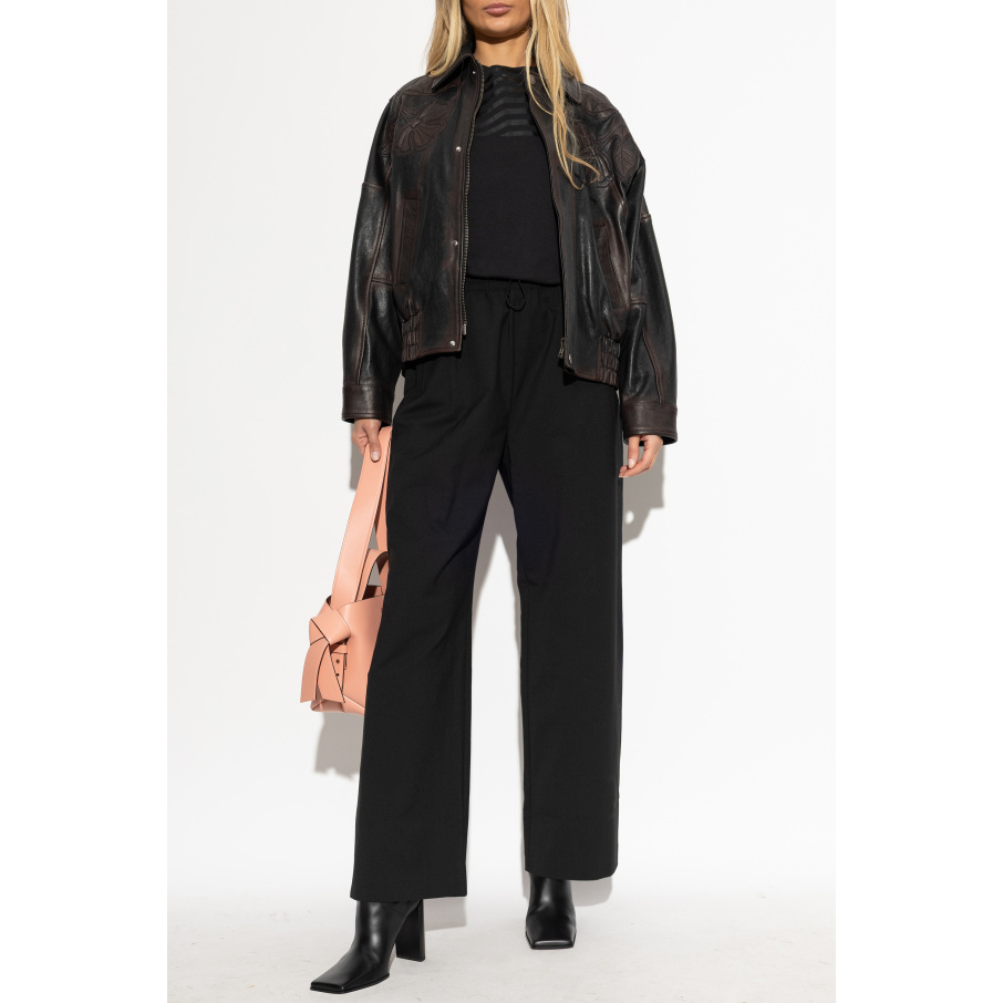 'Floral Embroidery' Bomberjacke für Damen