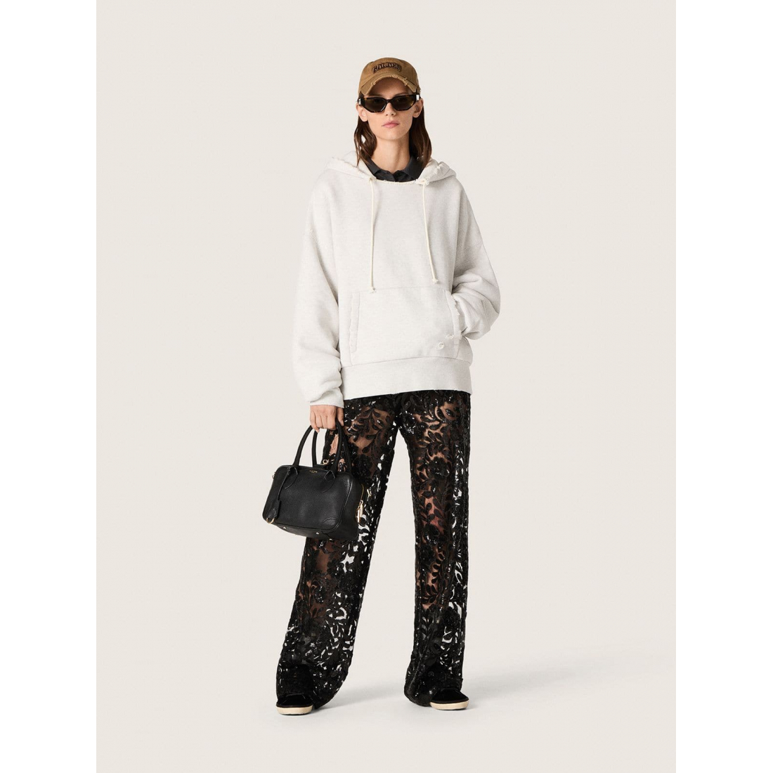 Pantalon 'Floral Embroidery' pour Femmes