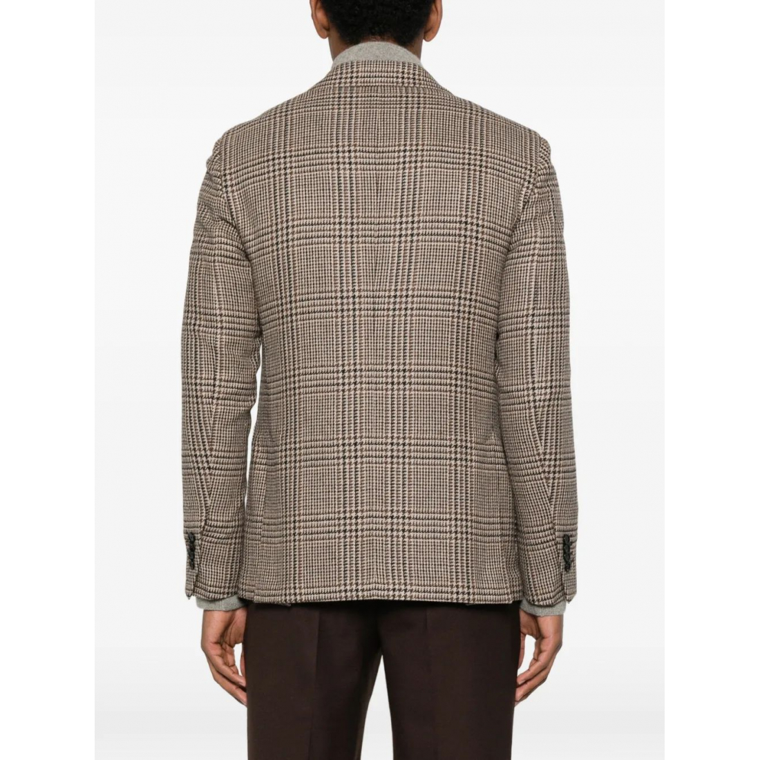 Blazer 'Checked Single-Breasted' pour Hommes