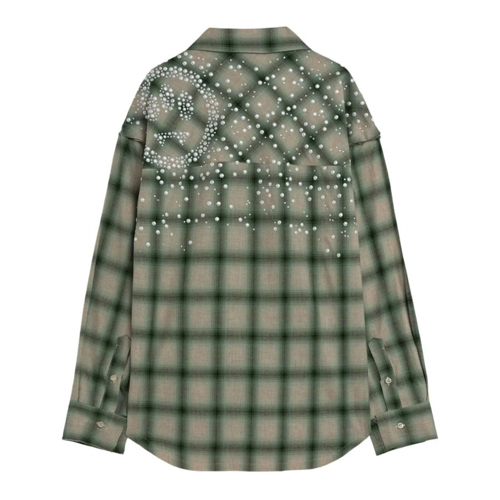 Chemise 'Check Studded' pour Hommes