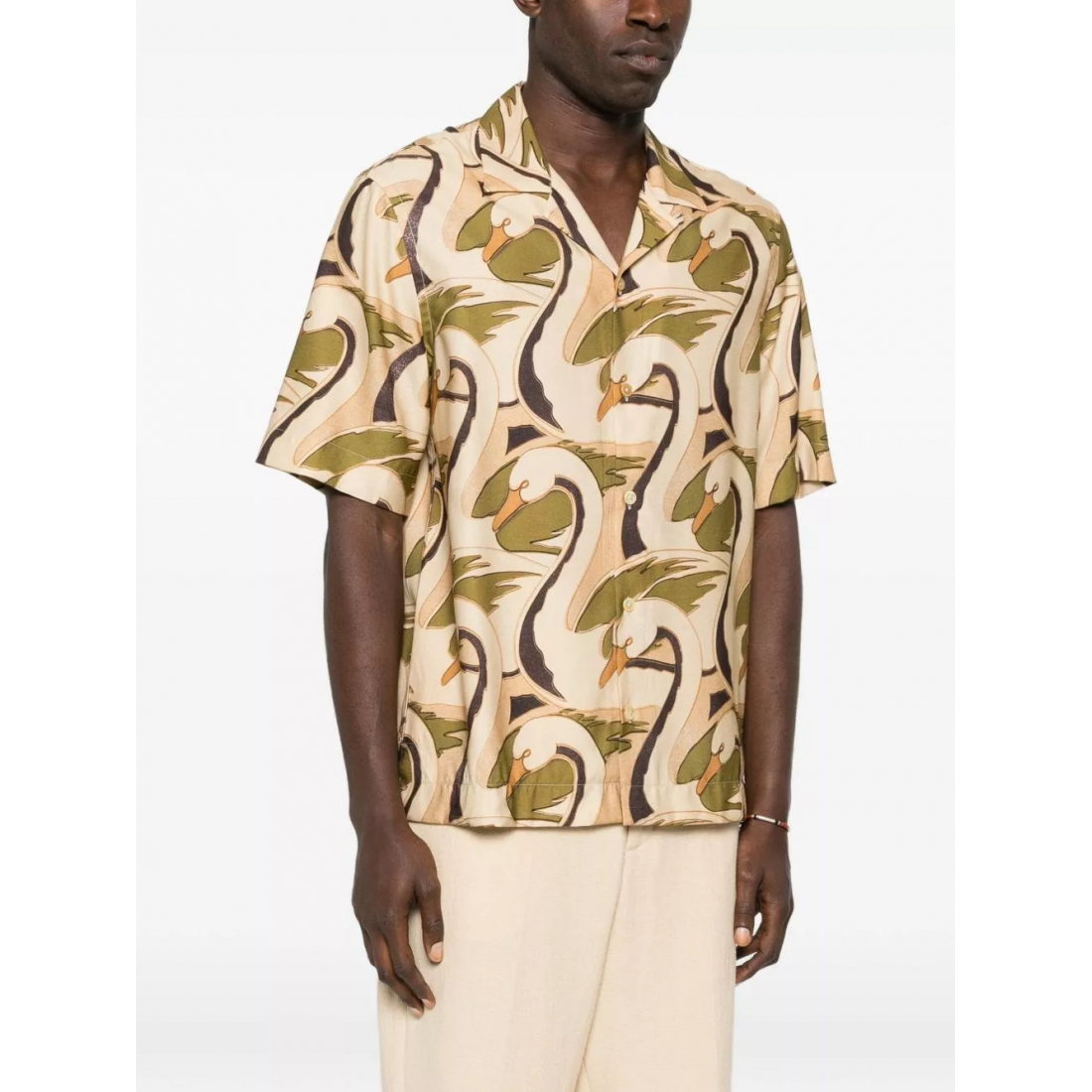 'Printed' Kurzärmeliges Hemd für Herren