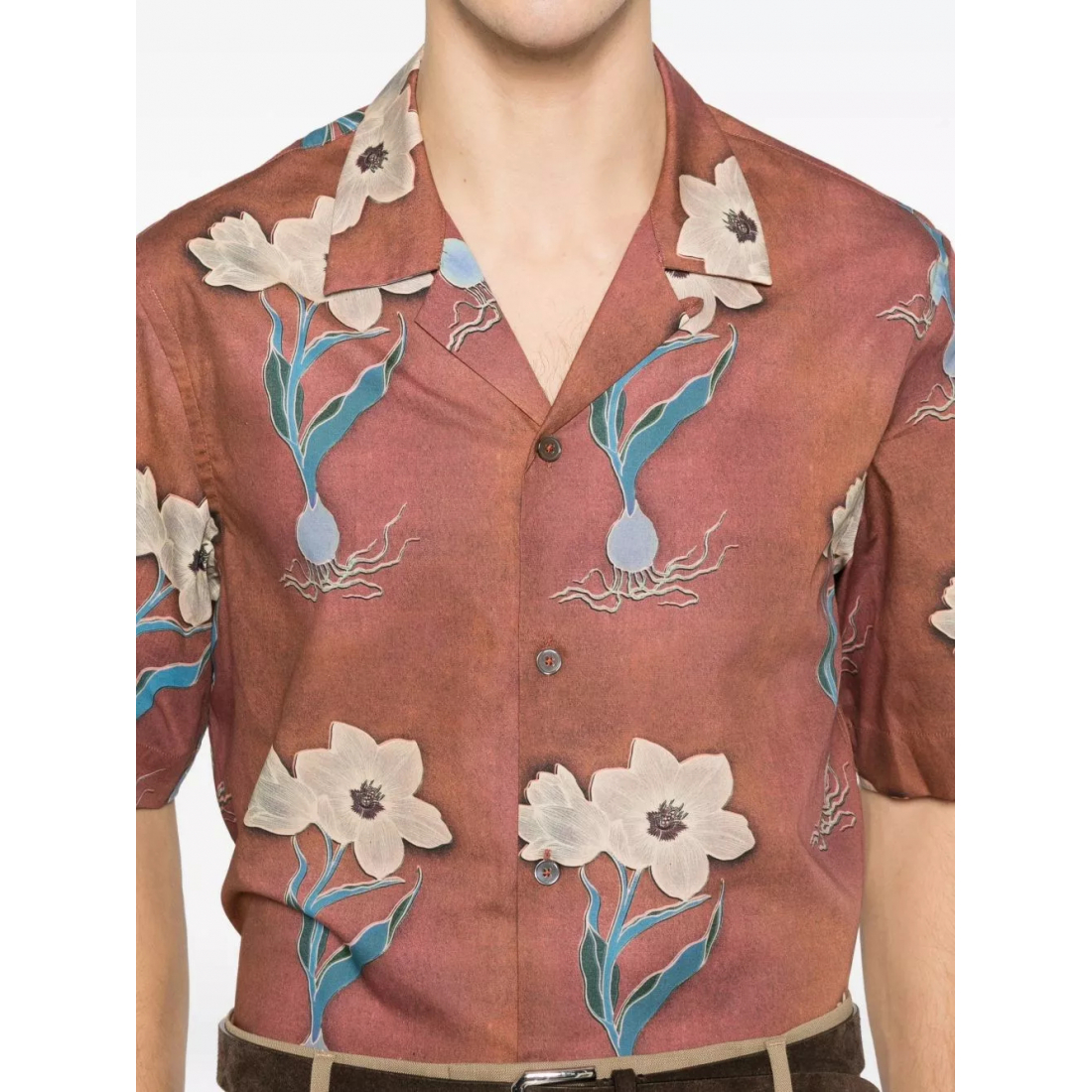 'Printed' Kurzärmeliges Hemd für Herren