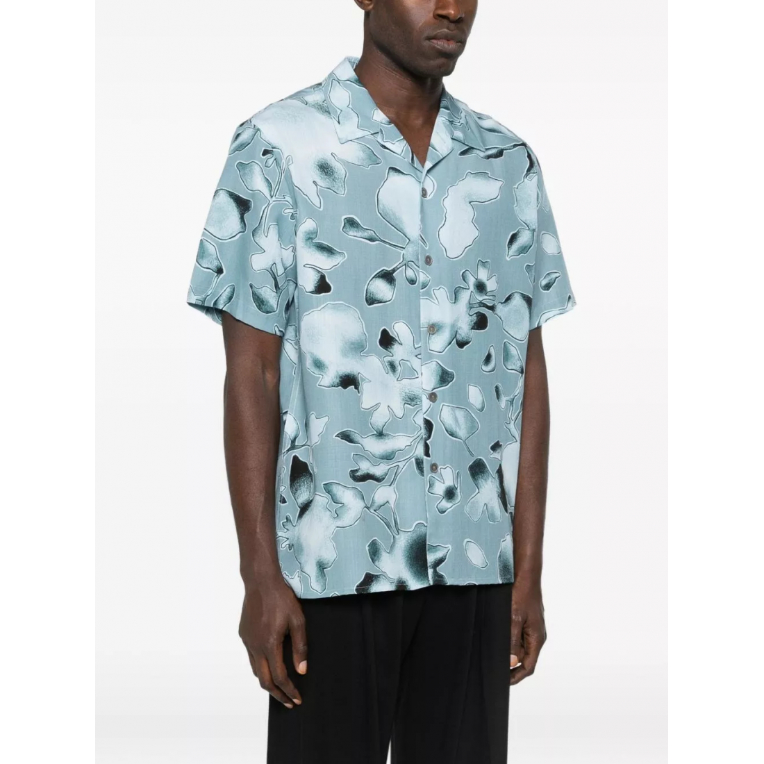 'Printed' Kurzärmeliges Hemd für Herren