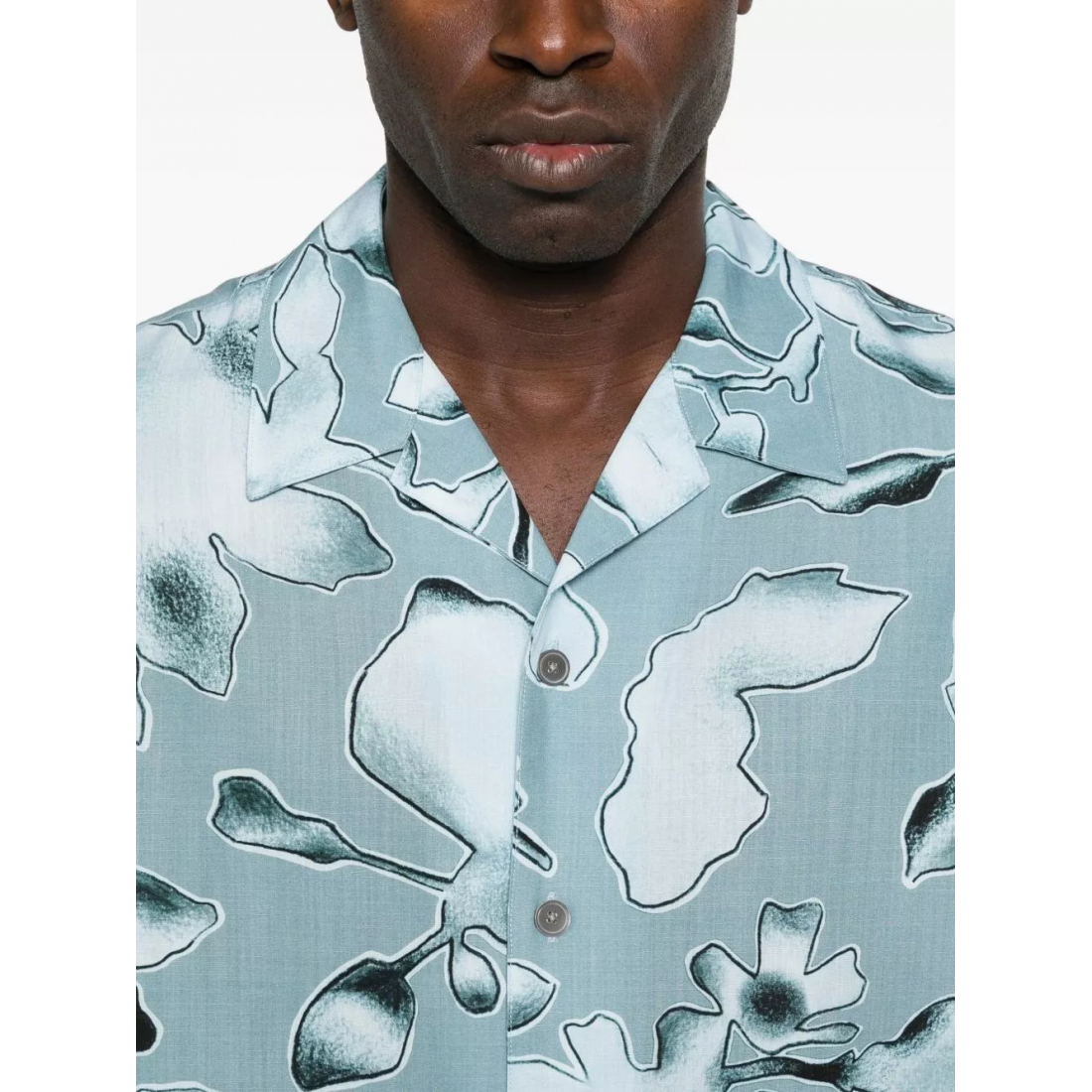 'Printed' Kurzärmeliges Hemd für Herren