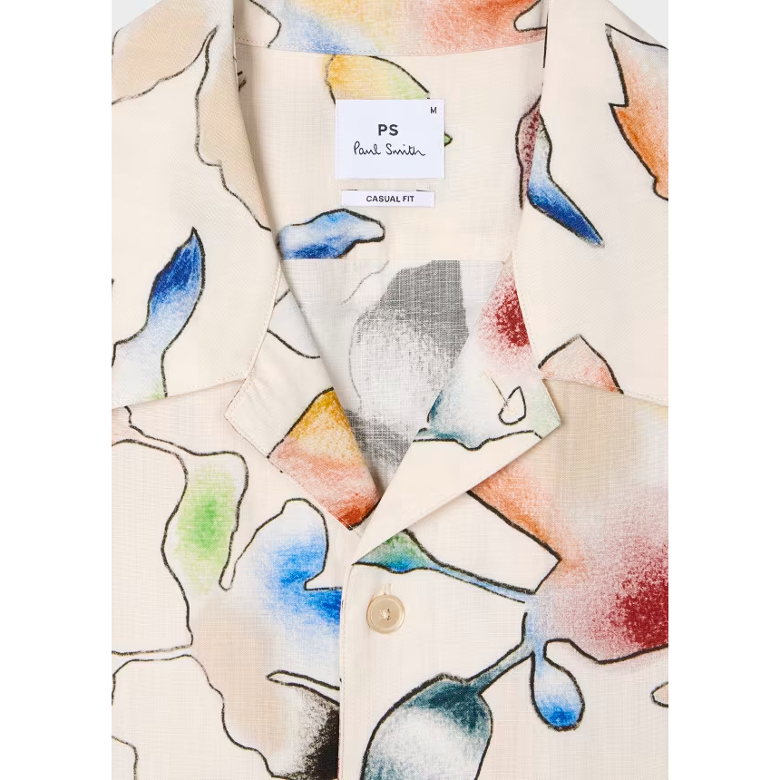 Men's 'Good Fortune Floral' Short sleeve shirt