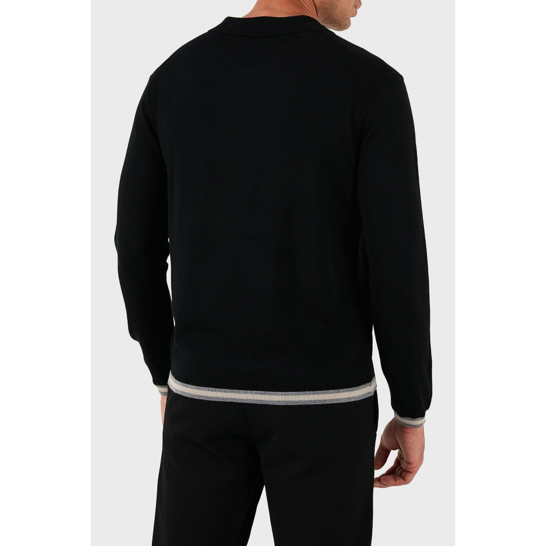 'Half-Zip' Polohemd für Herren