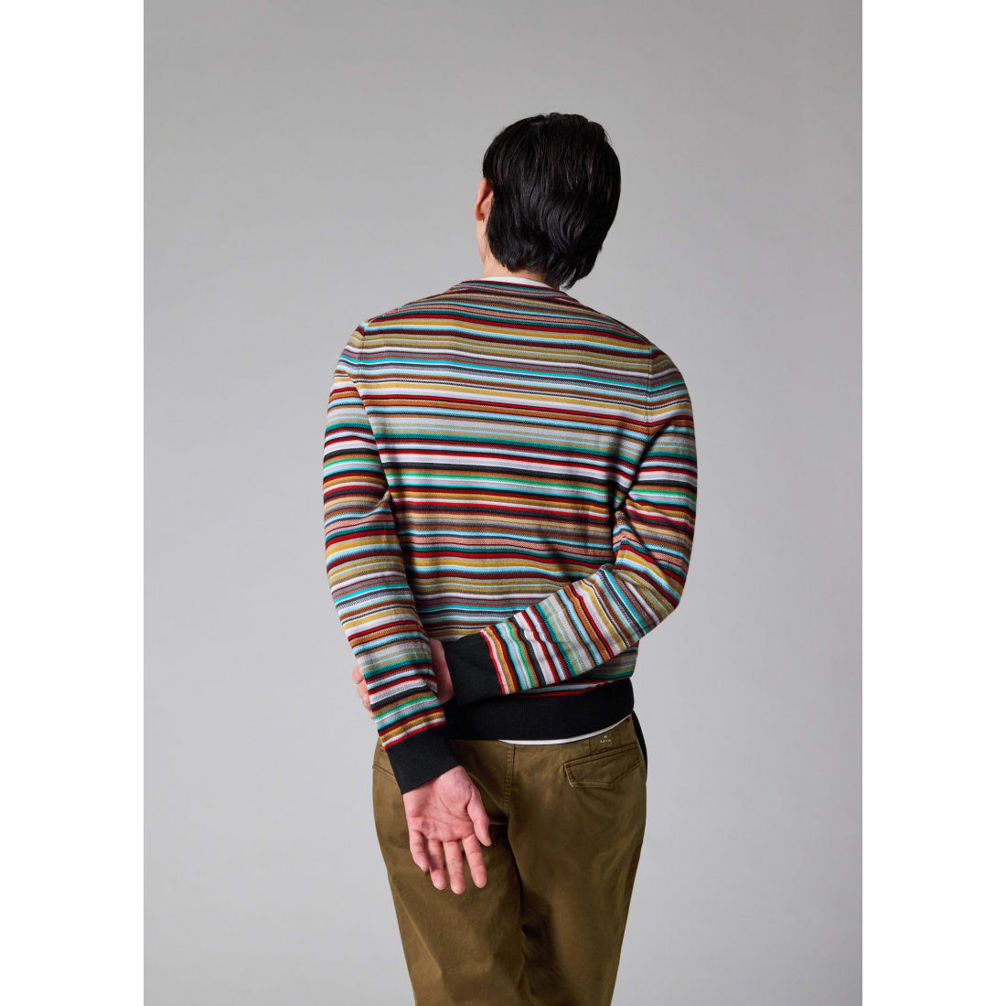 'Signature Stripe' Pullover für Herren