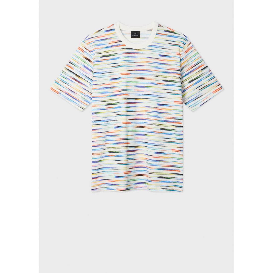 'Multicolour Stripe' T-Shirt für Herren