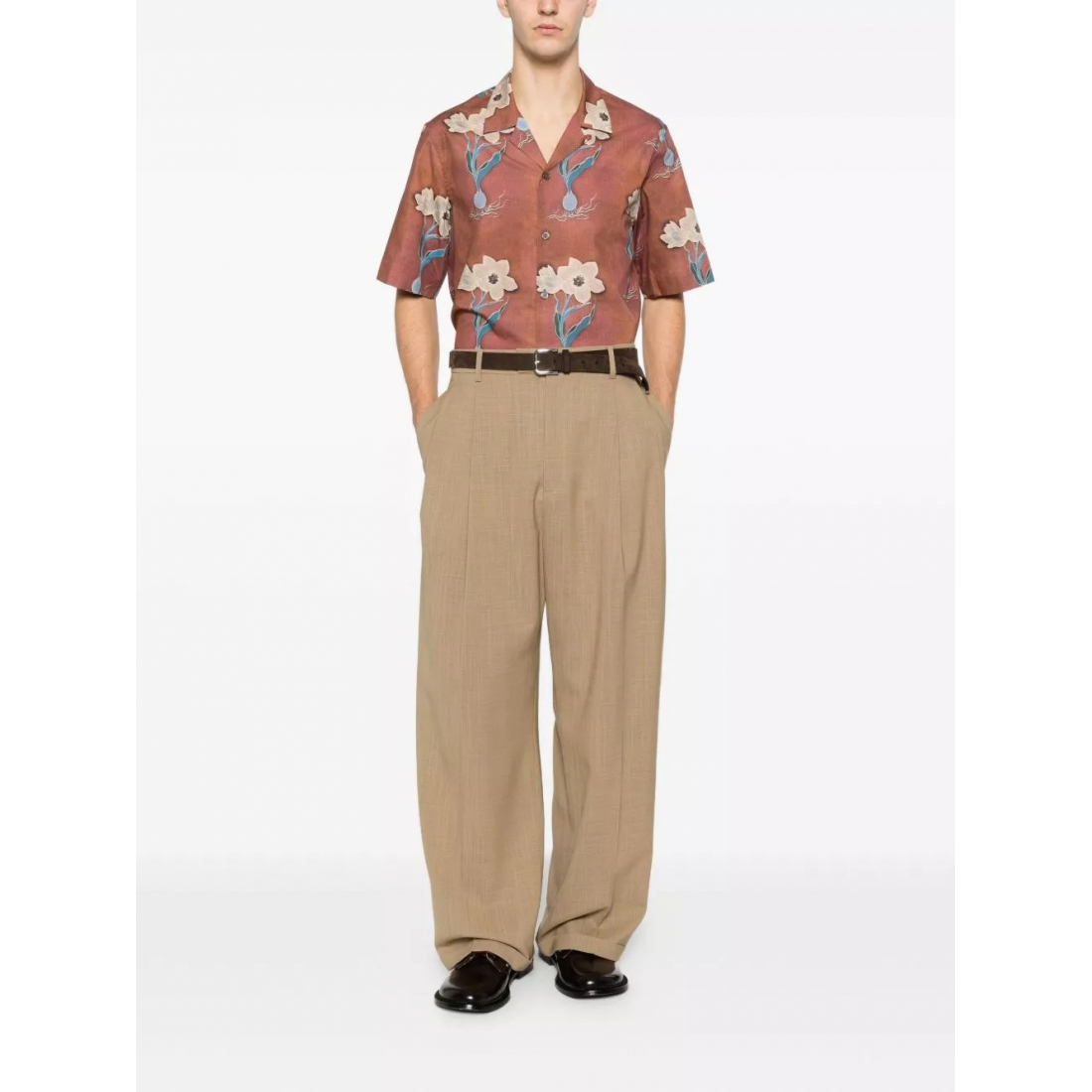 'Printed' Kurzärmeliges Hemd für Herren