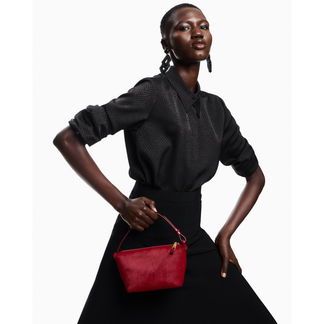 Jupe à lignes A 'Flared' pour Femmes