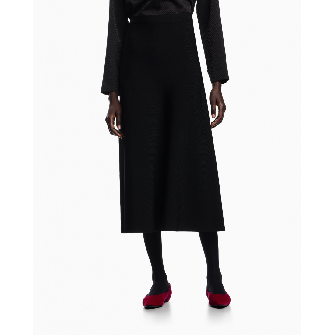 Jupe à lignes A 'Flared' pour Femmes