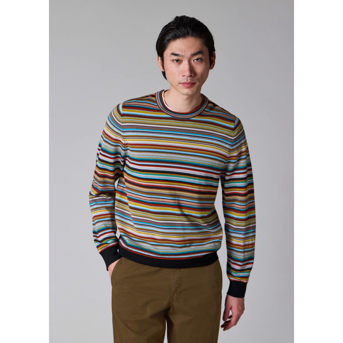 'Signature Stripe' Pullover für Herren