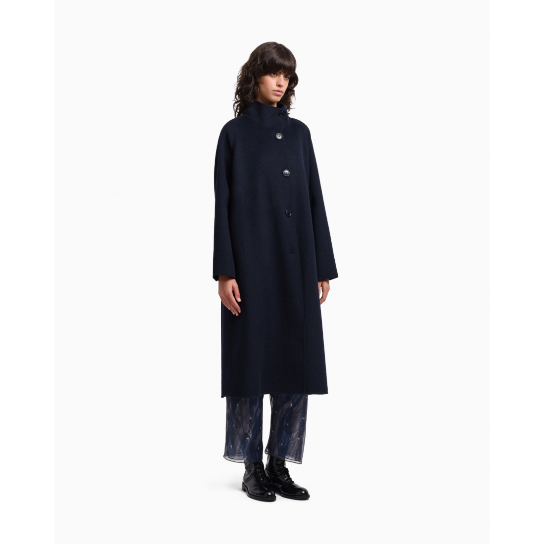 Manteau 'Belted Long-Sleeve' pour Femmes