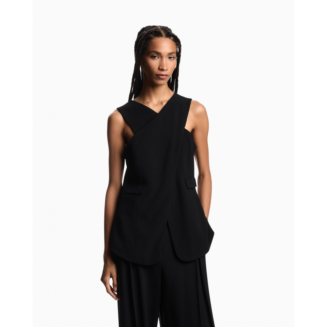 Haut sans manches 'Cross-Back' pour Femmes