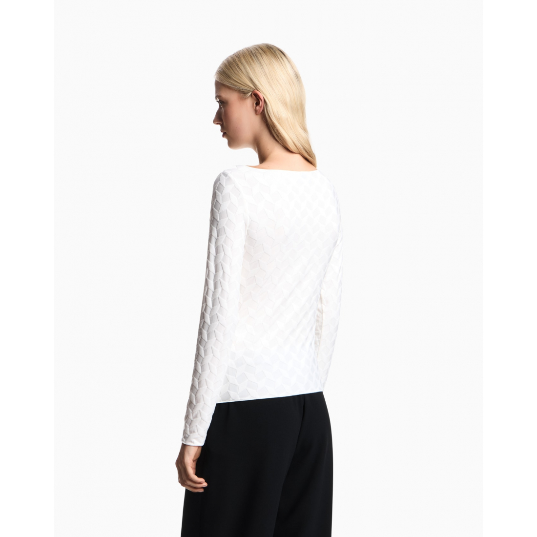 'Long-Sleeved' Langärmelige Bluse für Damen