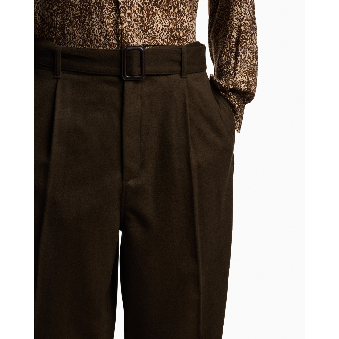 Pantalon 'With Belt' pour Hommes