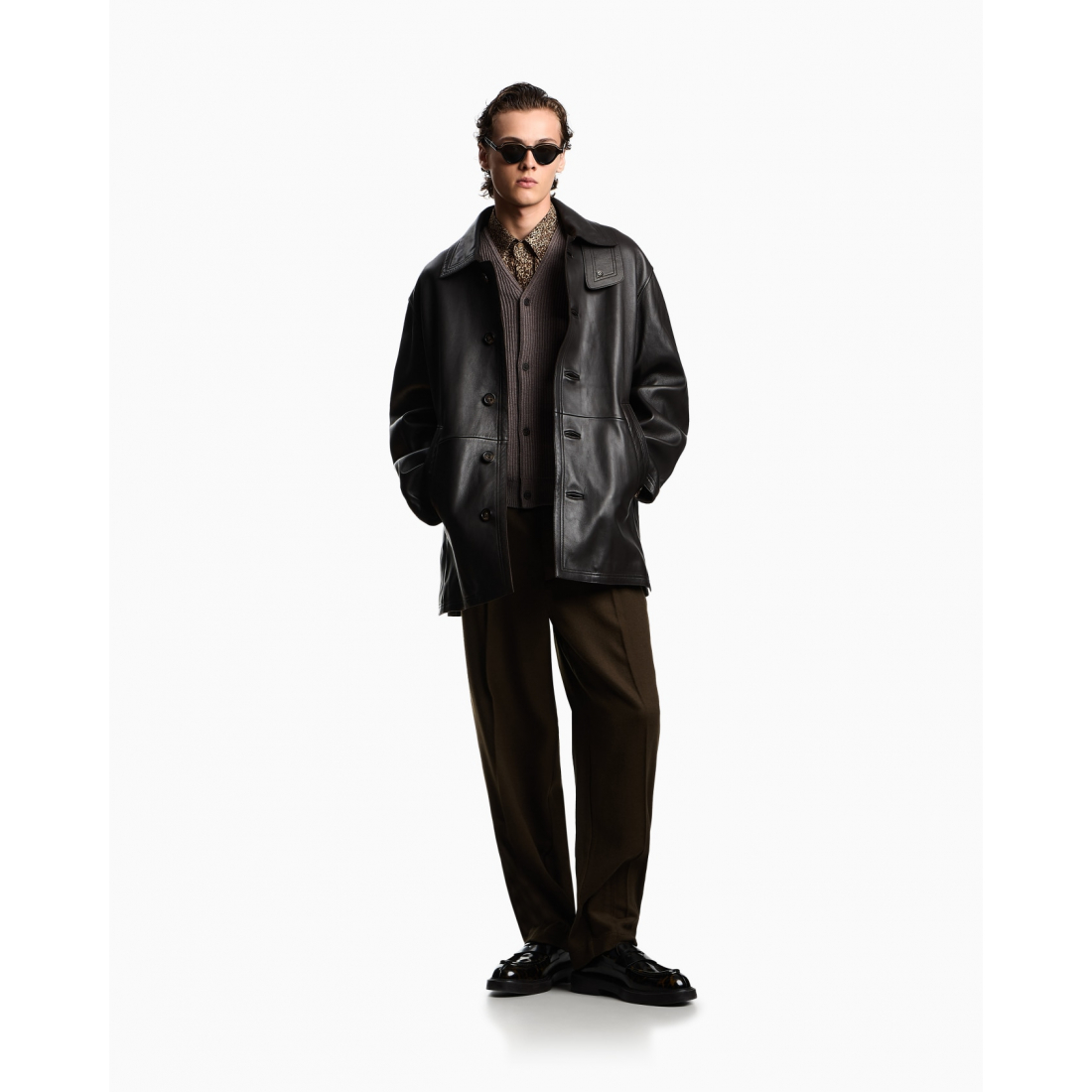 Pantalon 'With Belt' pour Hommes