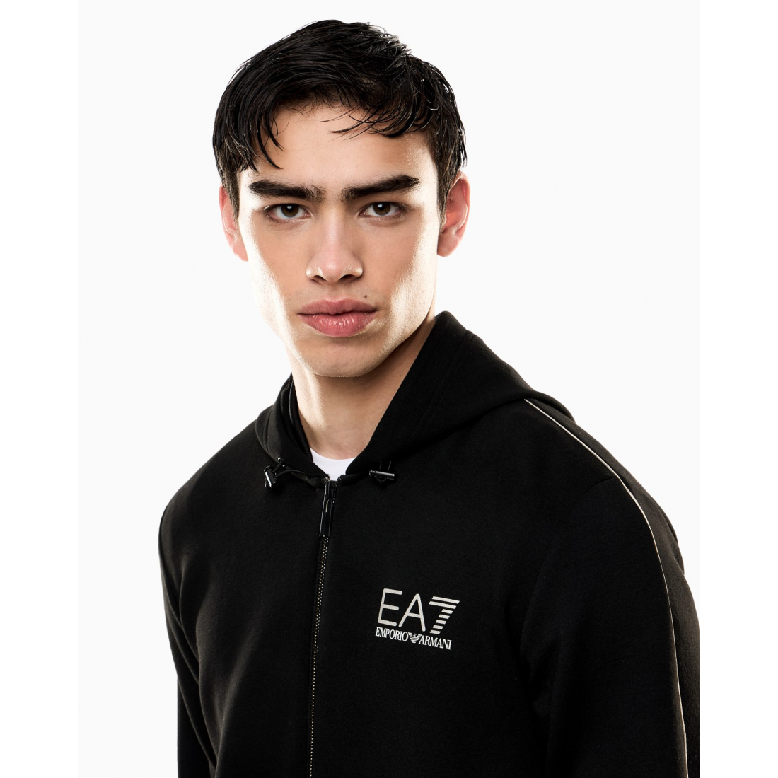 'Full Zip' Kapuzenpullover für Herren