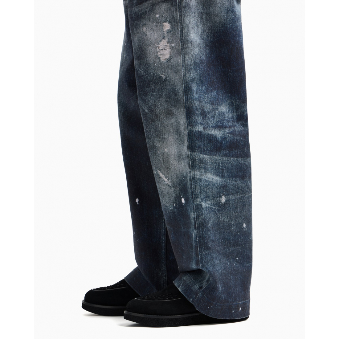 Jeans 'Distressed Print' pour Hommes