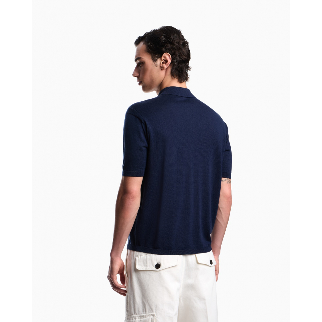 Men's 'Zip-Up' Polo Shirt