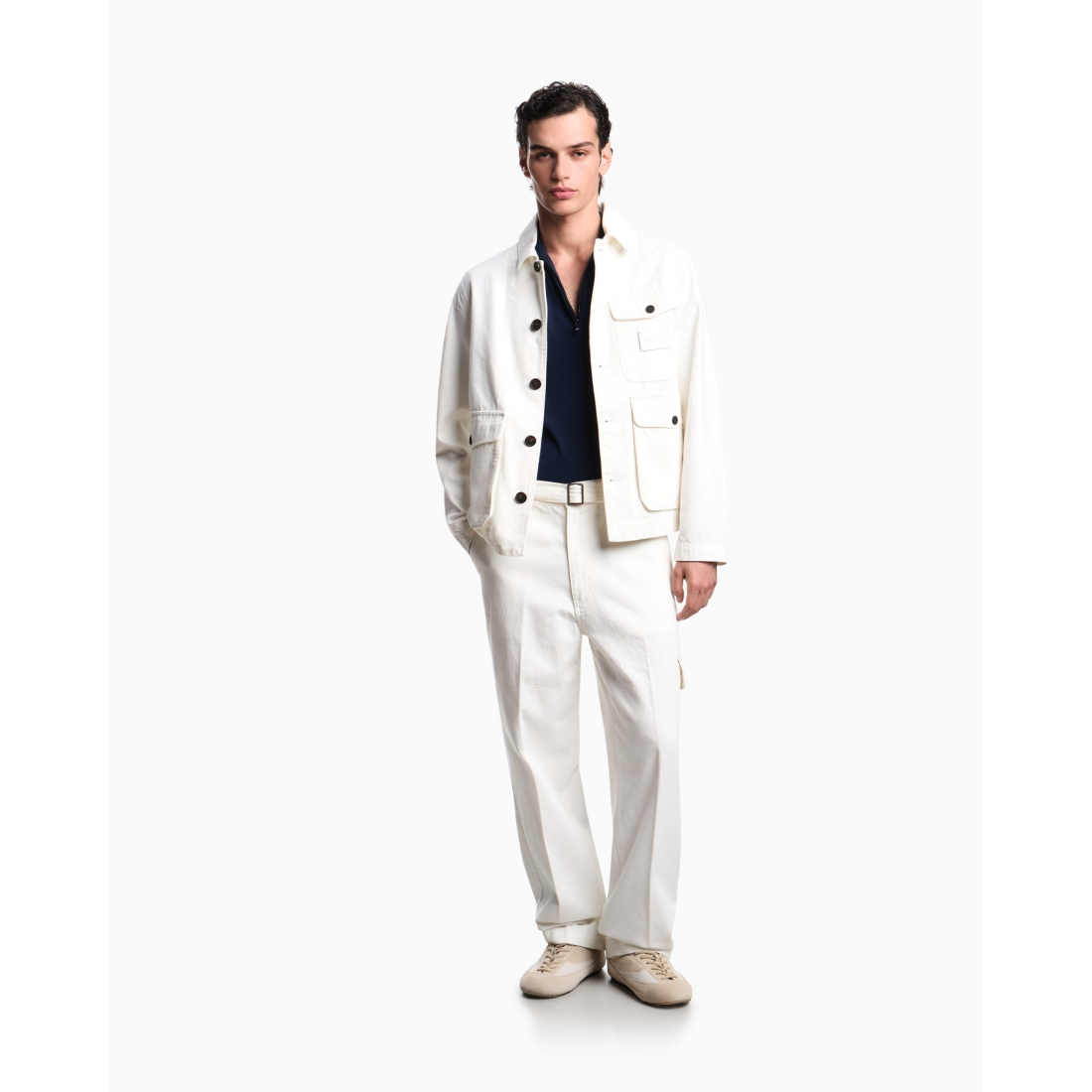 Men's 'Zip-Up' Polo Shirt