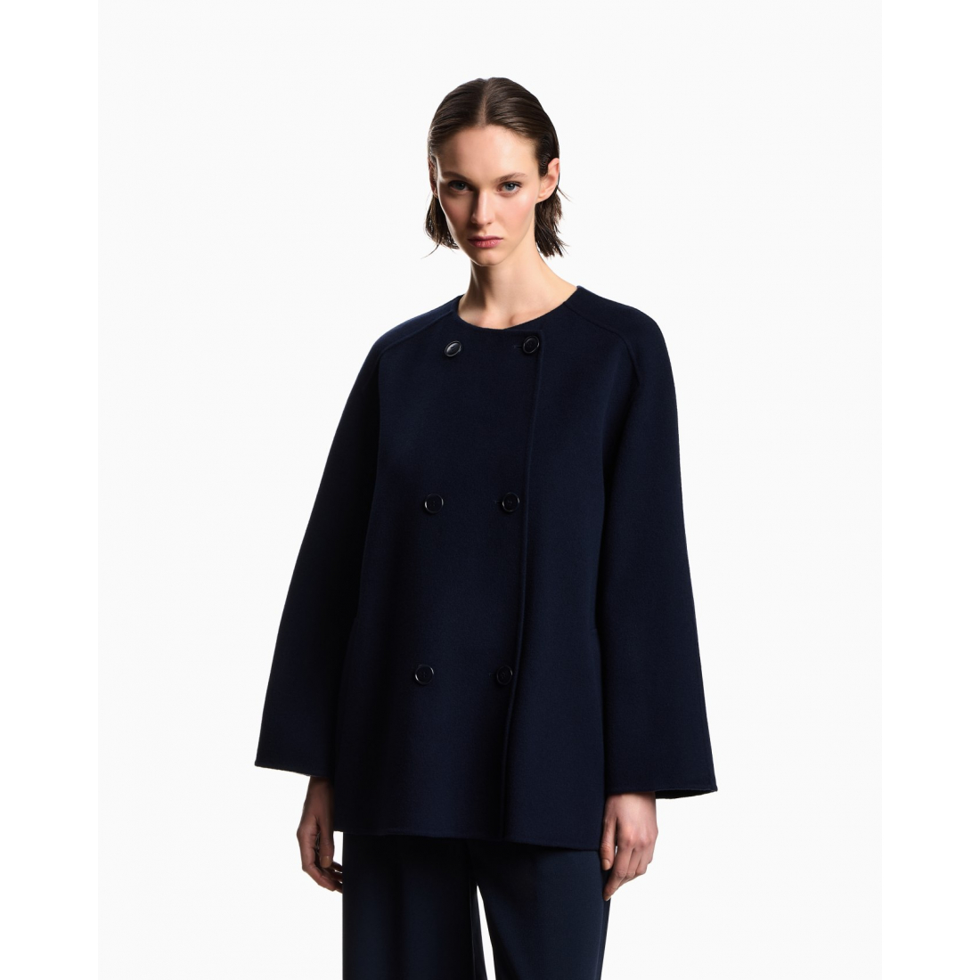 'Double-Breasted' Mantel für Damen