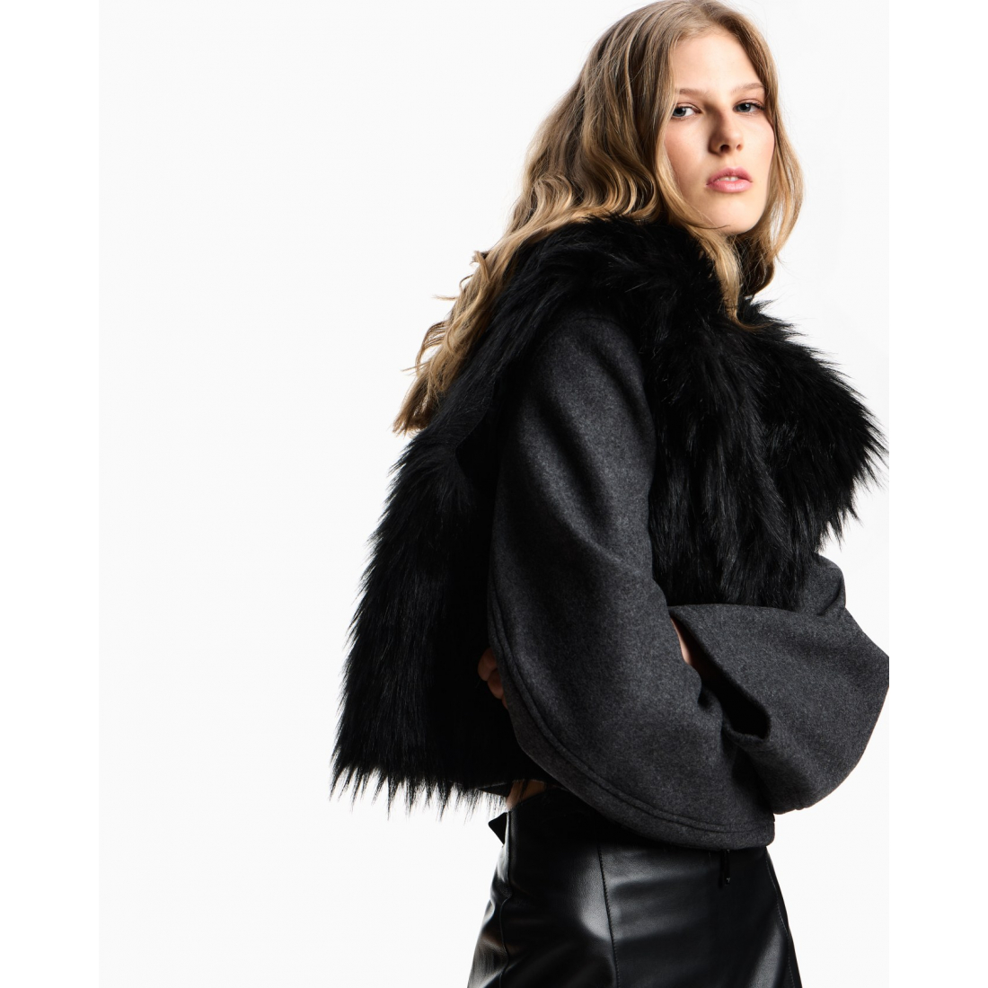 Women's 'Faux-Fur Long-Sleeve' Jacket