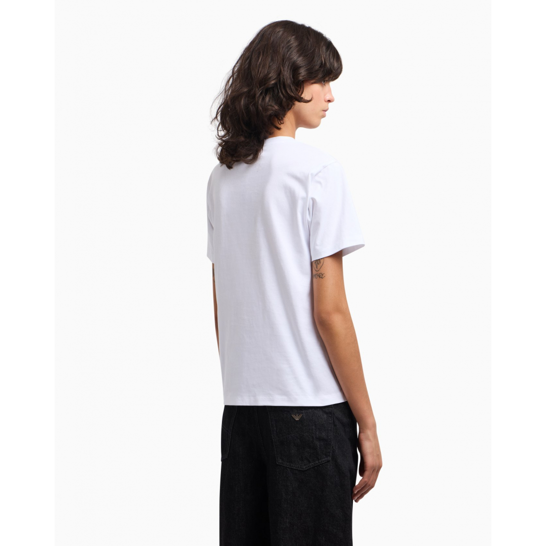 'Logo-Embroidered' T-Shirt für Damen