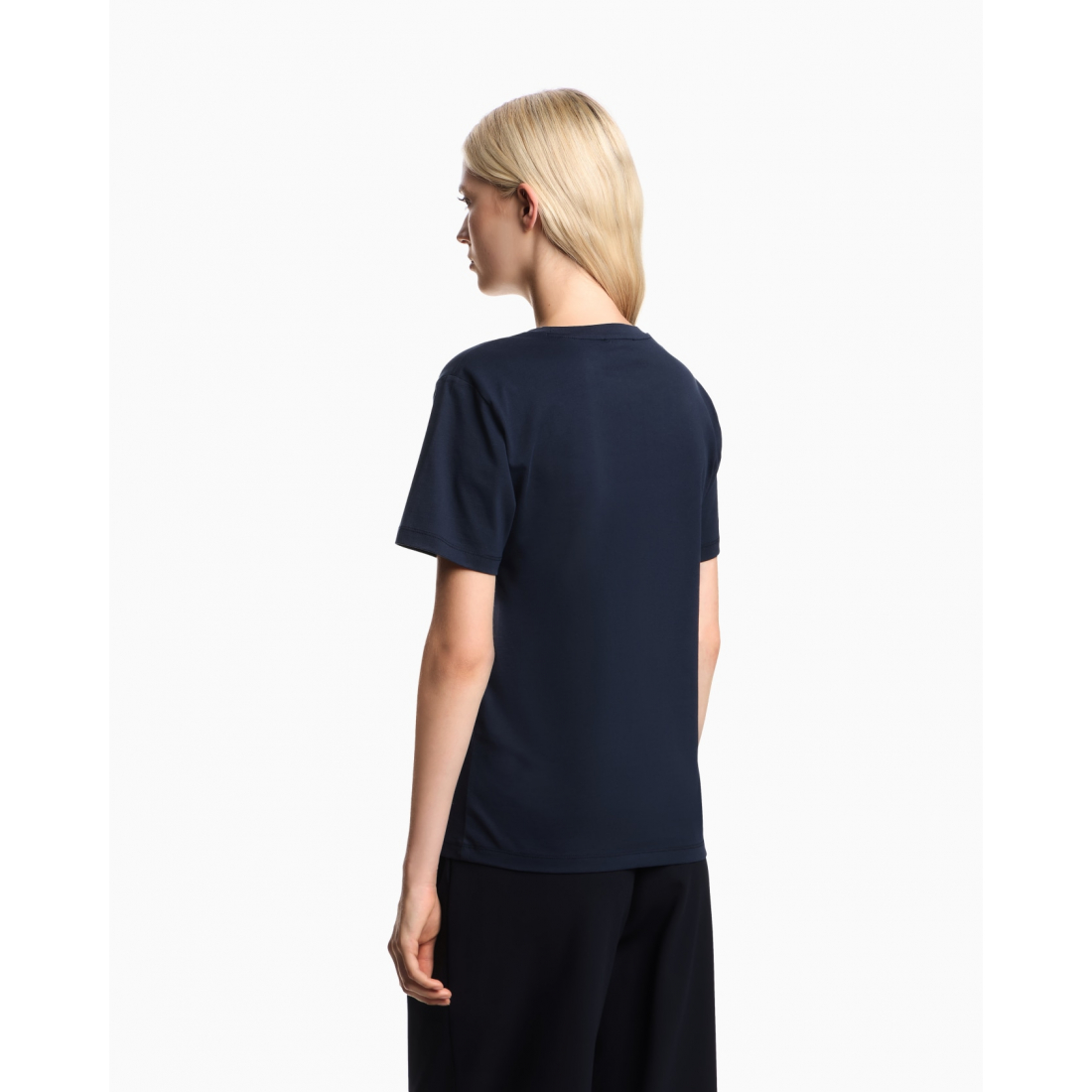 'Logo-Embroidered' T-Shirt für Damen