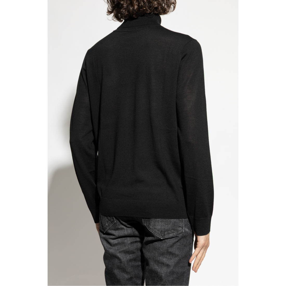 Pull à col roulé 'Stripe-Detail' pour Hommes