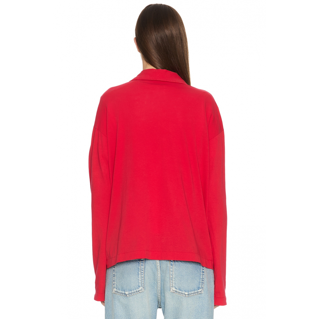 'Roddie' Langärmeliges Poloshirt für Damen