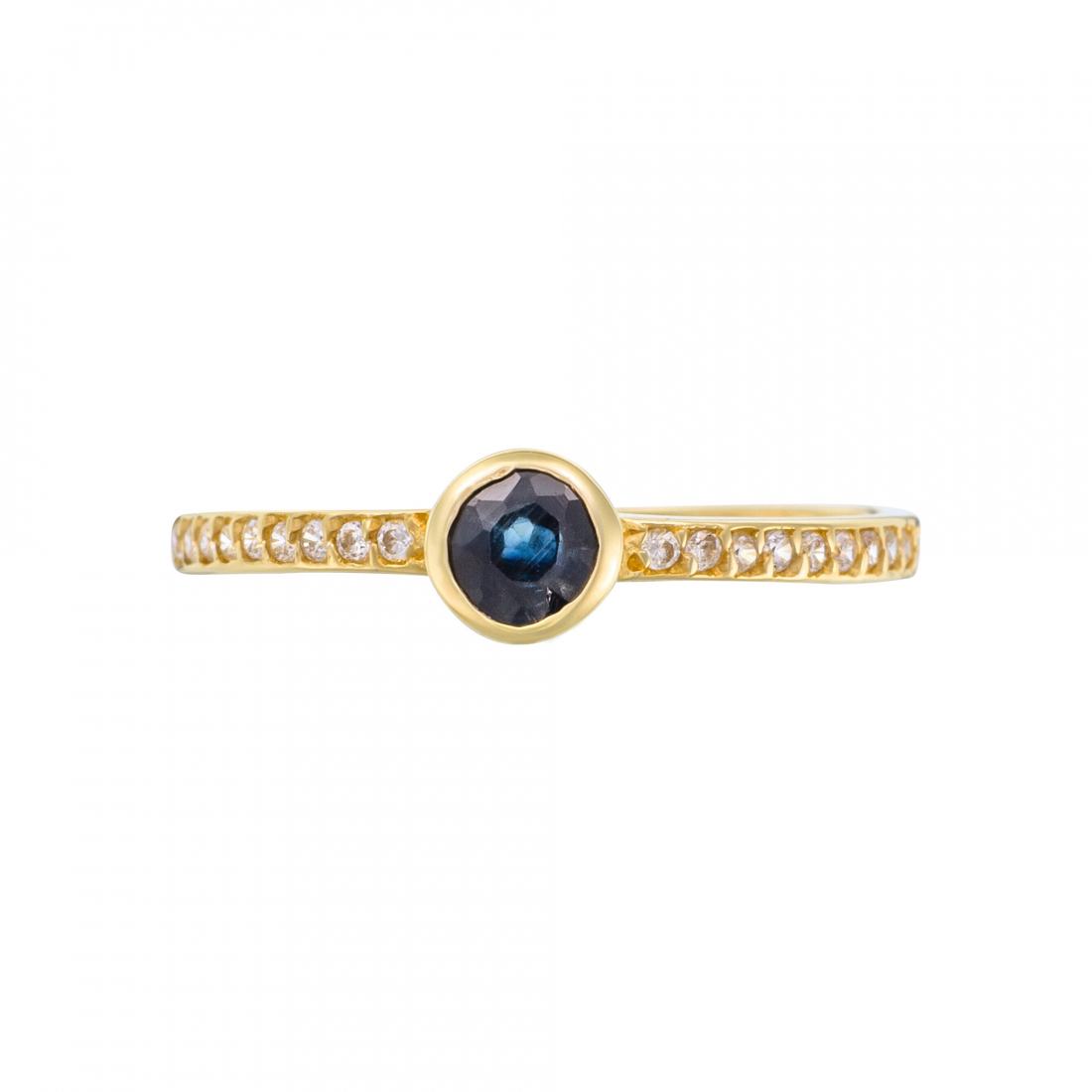 Bague 'Solo Saphir' pour Femmes