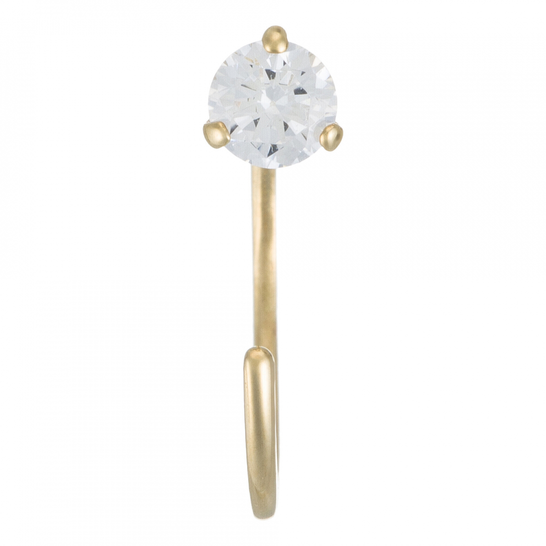 Boucles d'oreilles 'Arc Brillant' pour Femmes