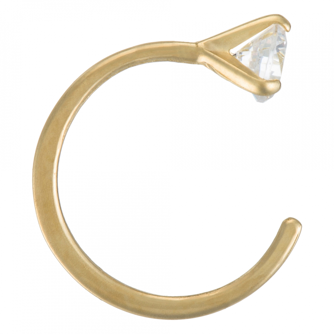 Boucles d'oreilles 'Arc Brillant' pour Femmes