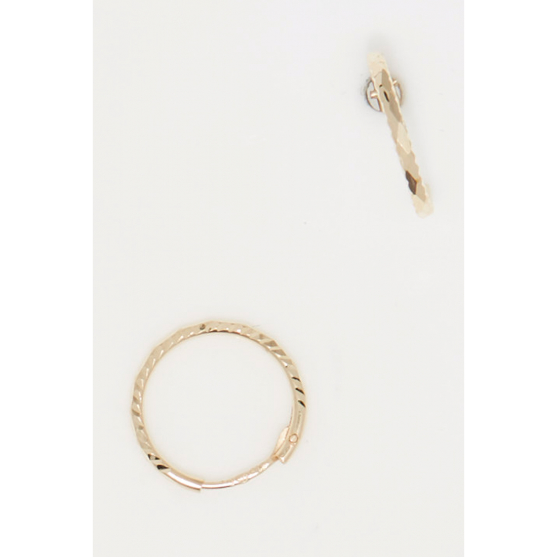 Boucles d'oreilles 'Créoles Twistées' pour Femmes