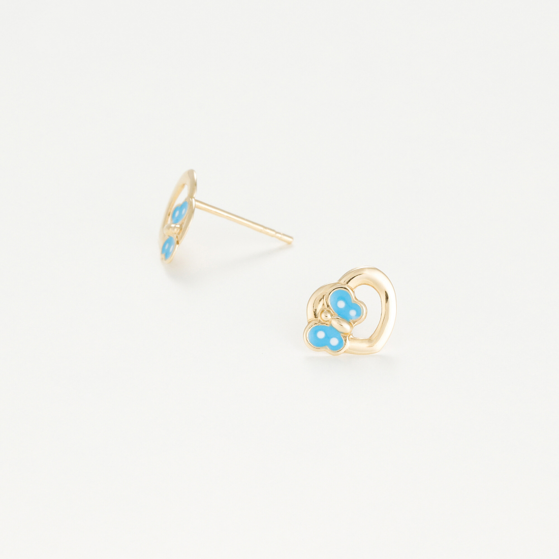 Boucles d'oreilles 'Petit Cœur' pour Filles