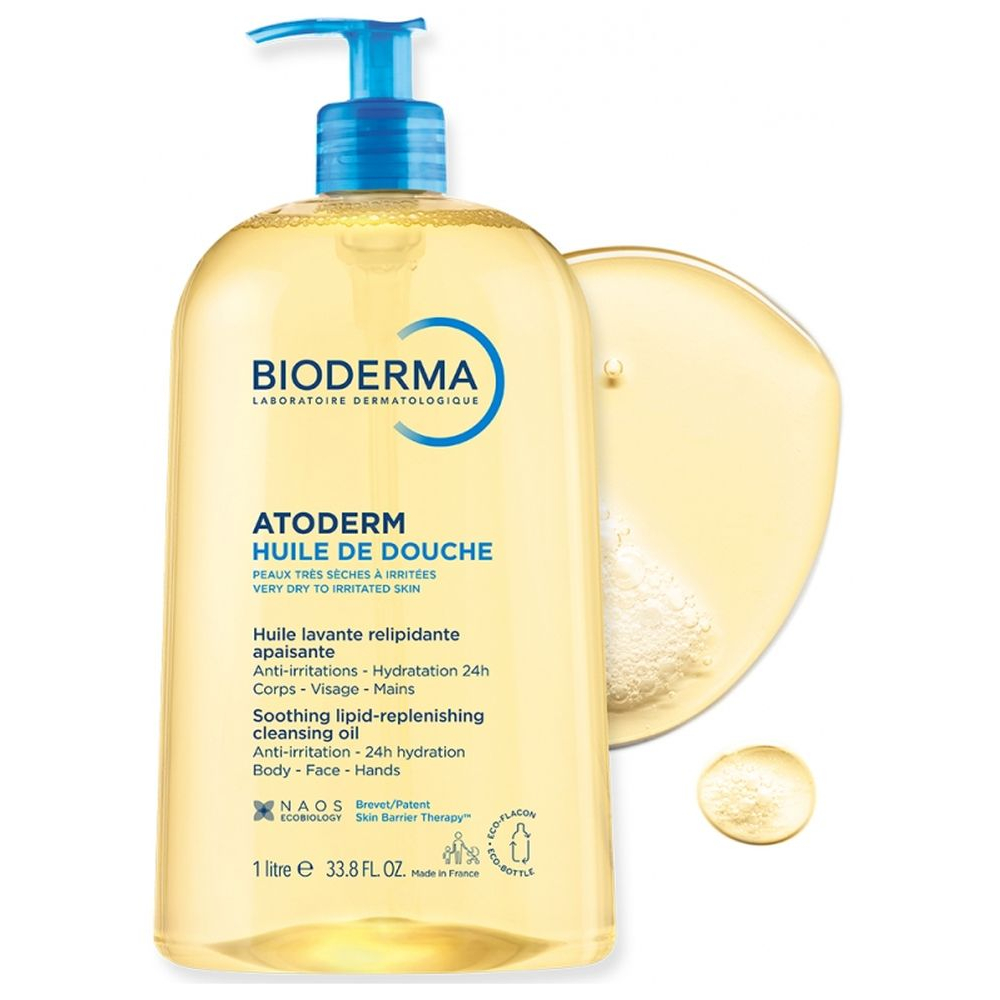 'Atoderm' Shower Oil - Irritated Skin, Very dry skin, 1 L